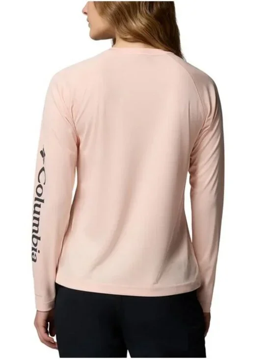 Columbia Women's Long Sleeve Sun Tee NEW - Picture 2 of 3